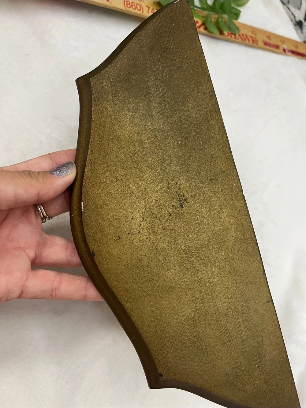 Vintage Gold Ornate Burwood Floating Shelf